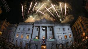 Espectacular Piromusical en la Playa: Un Cierre Espléndido para las Festas de La Mercè 2023 con Alto Nivel Artístico