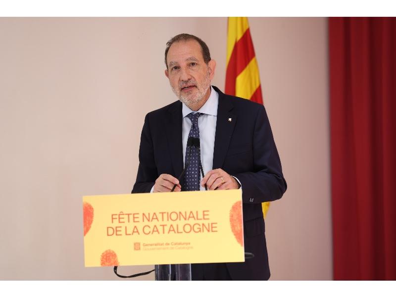 Espadaler destaca a París l'herència de Josep Irla com a símbol de la continuïtat institucional de la Generalitat a l'exili