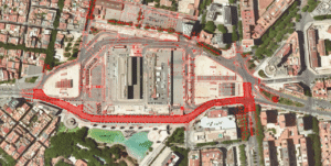 Reparación del Paseo de Sant Antoni: Inicio de trabajos la próxima semana junto a la estación de Sants