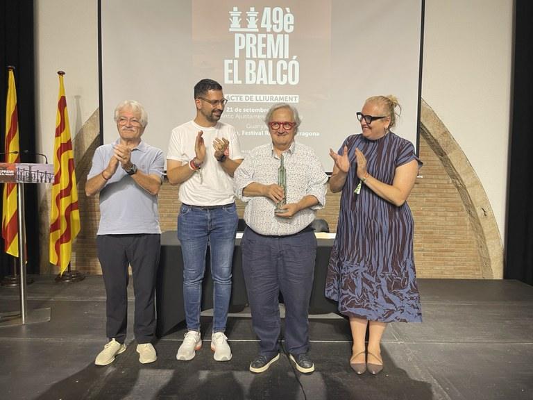 Tarraco Viva celebra el 49º Premio El Balcó: Un homenaje a la cultura y la historia de Tarragona