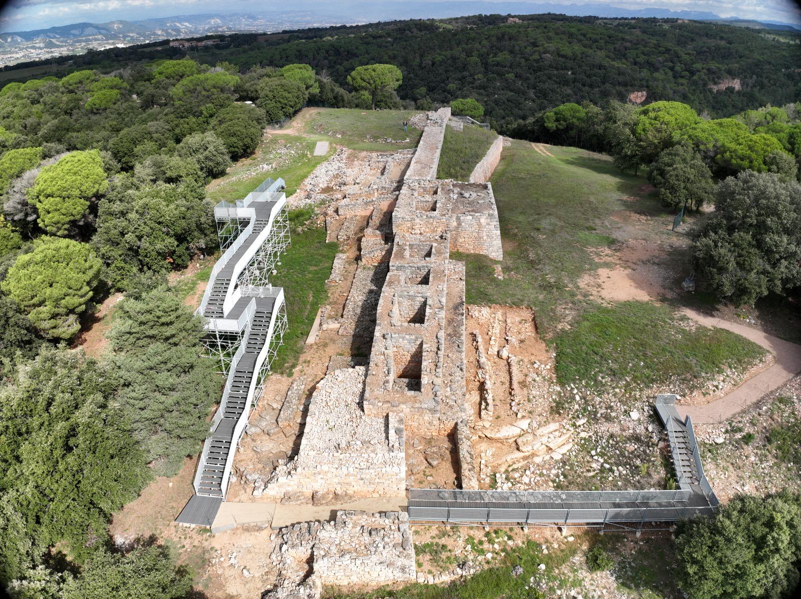Descubre la fortificación ibérica de Montgròs en el Parque Natural del Montseny: Jornadas de visita esta otoño