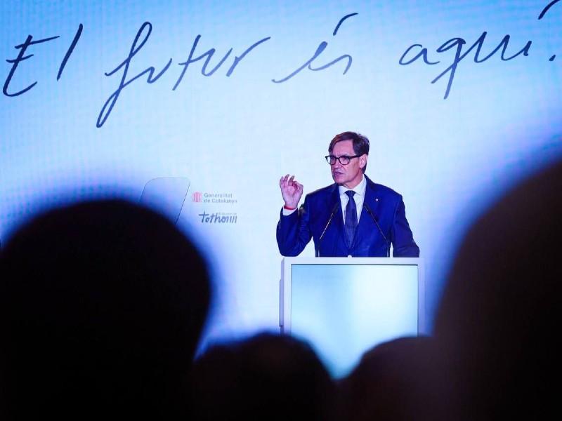 President Illa: "Catalunya està llesta per a una nova refundació global"