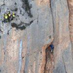 Rescat d'escaladors al congost de Mont rebei: Bombers de la Generalitat salven dues persones a 400 metres d'altura