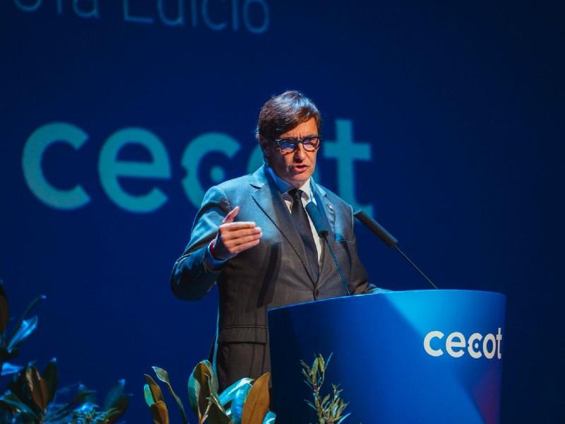 El president Illa comparteix la seva visió optimista sobre el futur econòmic de Catalunya