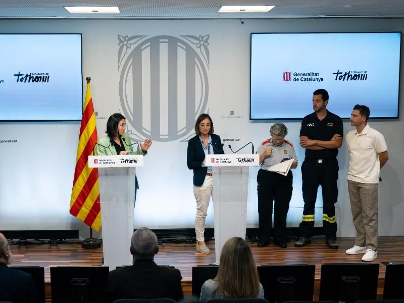 Protecció Civil redueix l'INUNCAT a ALERTA: millora la situació però s'esperen pluges aquest cap de setmana