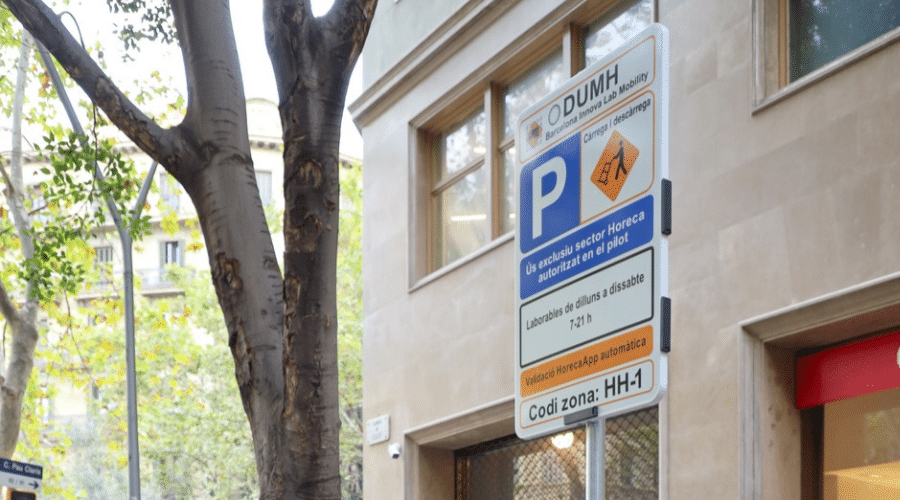 Barcelona implementa un innovador sistema de carga y descarga para la distribución en la hostelería