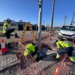 La Paeria comienza la instalación de 202 nuevas farolas en el polígono industrial El Segre