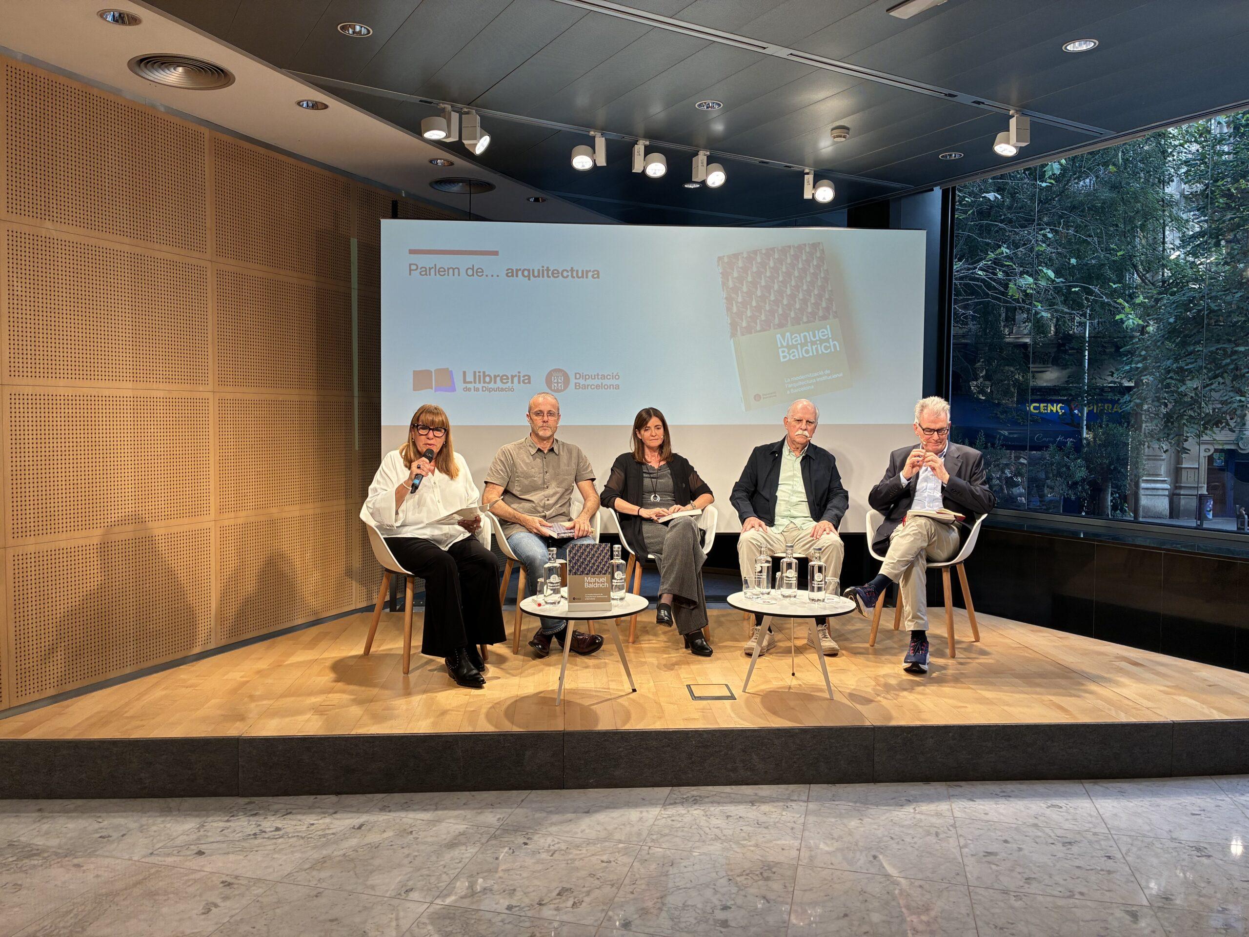 La Diputación de Barcelona presenta el libro sobre Manuel Baldrich en una nueva sesión del ciclo «Parlem de...»