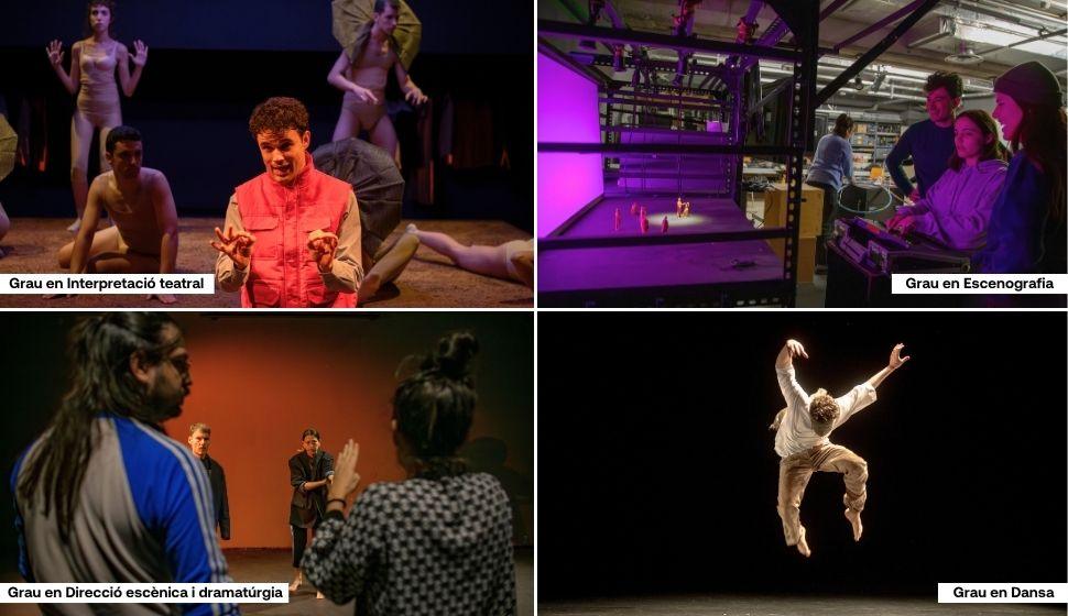 Las escuelas superiores del Institut del Teatre ofrecerán cuatro grados universitarios adscritos a la UB a partir del curso 2027