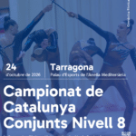Tarragona recibe los campeonatos de Cataluña de gimnasia rítmica Copa Base Individual y Conjuntos Nivel