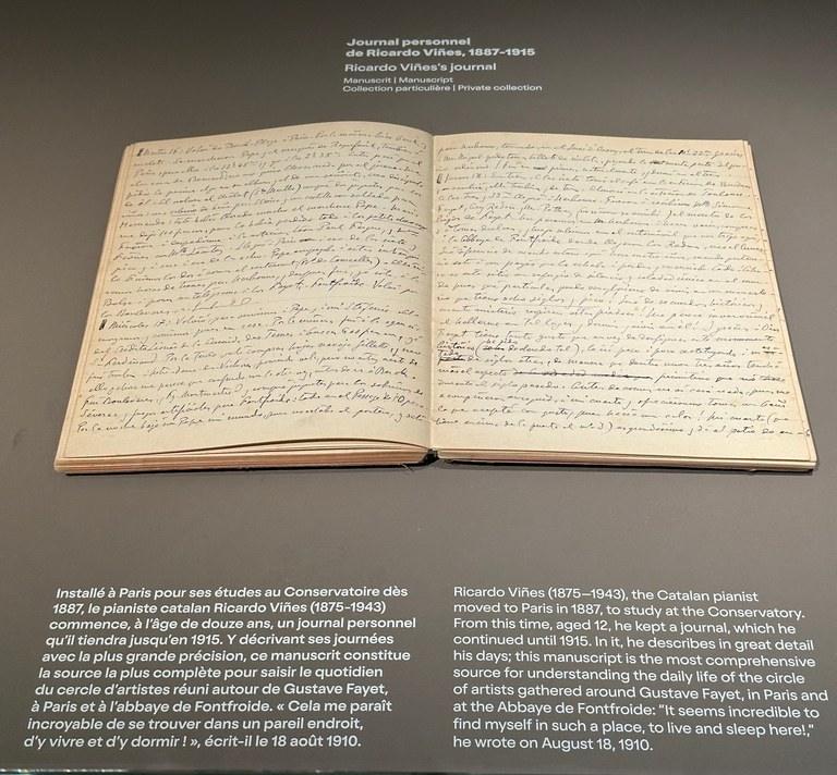 Ricard Viñes destaca en la exposición de la Fundación Louis Vuitton durante el Año Viñes
