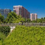 El parque de Diagonal Mar ofrece tres rutas para descubrir la biodiversidad de Barcelona